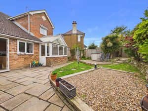 REAR PATIO & GARDEN- click for photo gallery